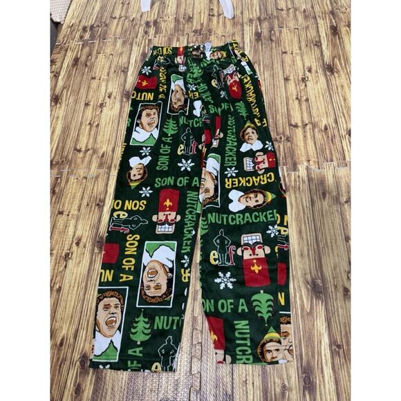 ELF CHRISTMAS MOVIE PAJAMA LOUNGE PANTS SON OF A NUTCRACKER - Picture 2 of 11